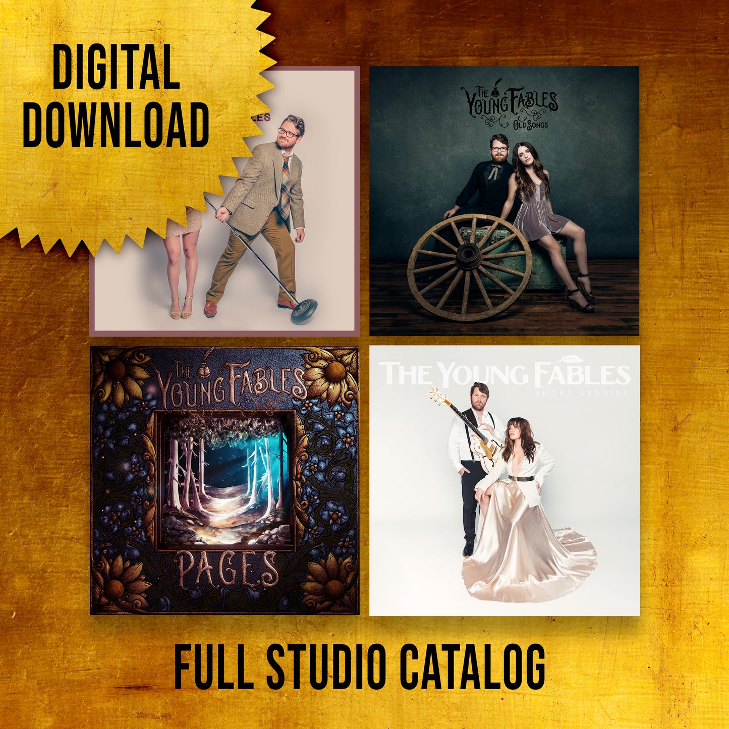 THE YOUNG FABLES - Full Music Catalog - DIGITAL DOWNLOAD