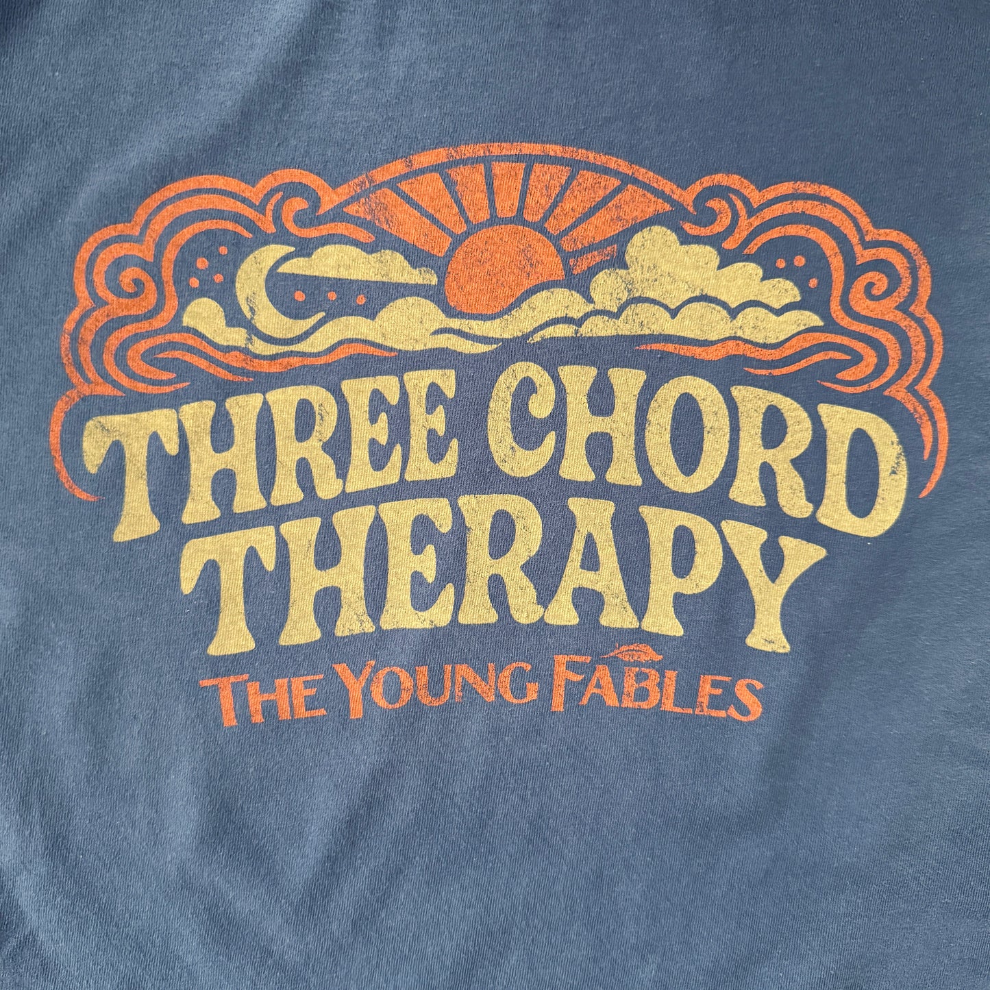 THE YOUNG FABLES  - Three Chord Therapy - Graphic Tee - APPAREL (NOW AVAILABLE!)